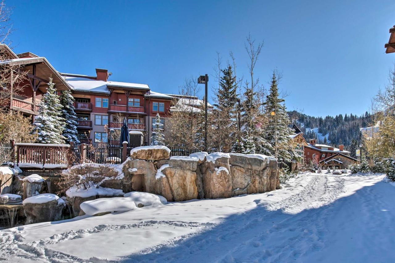 Solitude Mountain Slopeside Ski Condo With Hot Tub! Brighton Екстериор снимка