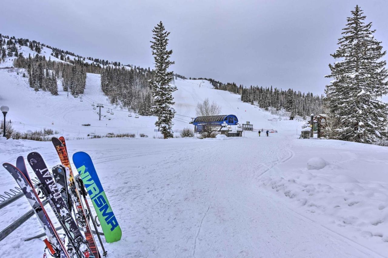 Solitude Mountain Slopeside Ski Condo With Hot Tub! Brighton Екстериор снимка