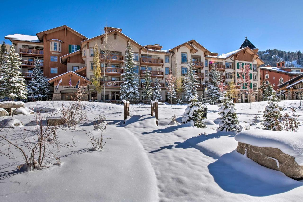 Solitude Mountain Slopeside Ski Condo With Hot Tub! Brighton Екстериор снимка